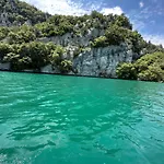 Verdon En Provence - Vue Sur Le D'esparron Sur Verdon بيت للعطل إسبارون دي فيردون