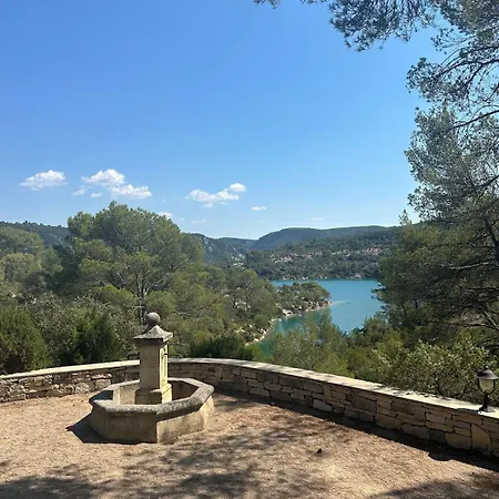 Semesterbostad Verdon En Provence - Vue Sur Le D'esparron Sur Verdon Esparron-de-Verdon