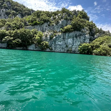 Verdon En Provence - Vue Sur Le D'esparron Sur Verdon Semesterbostad Esparron-de-Verdon